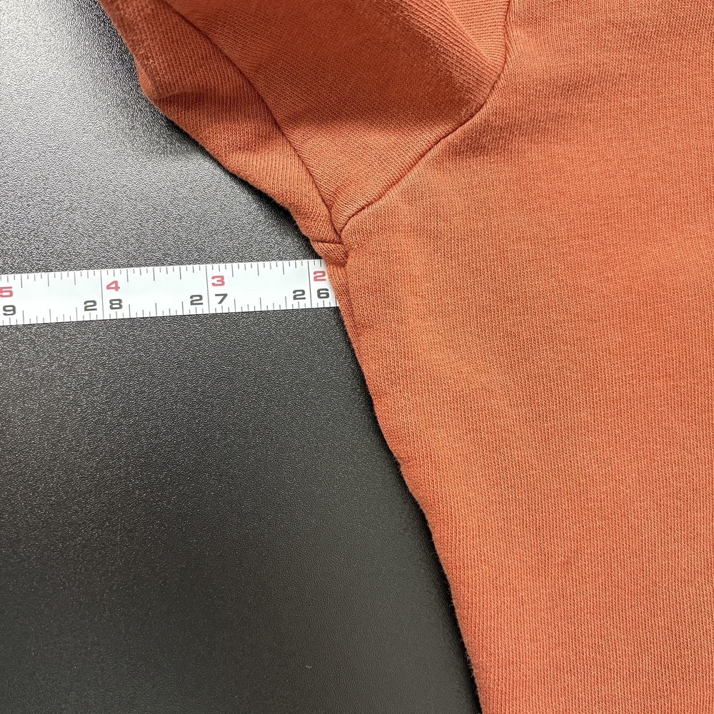 Favorite Daughter Nuuly Sweatshirt Womens Large Orange Terry Graphic Crewneck - Picture 10 of 13